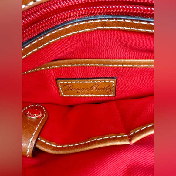 Dooney & Bourke Burgundy Leather Tote Bag - Picture 7 of 7